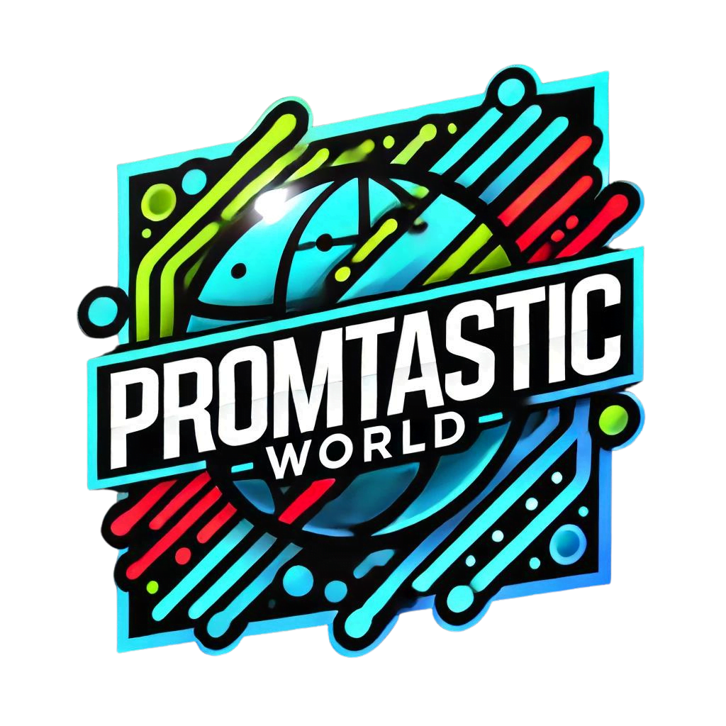 Promptasic world logo.
